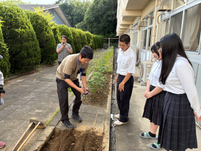 ①地域おこし協力隊よりレクチャー